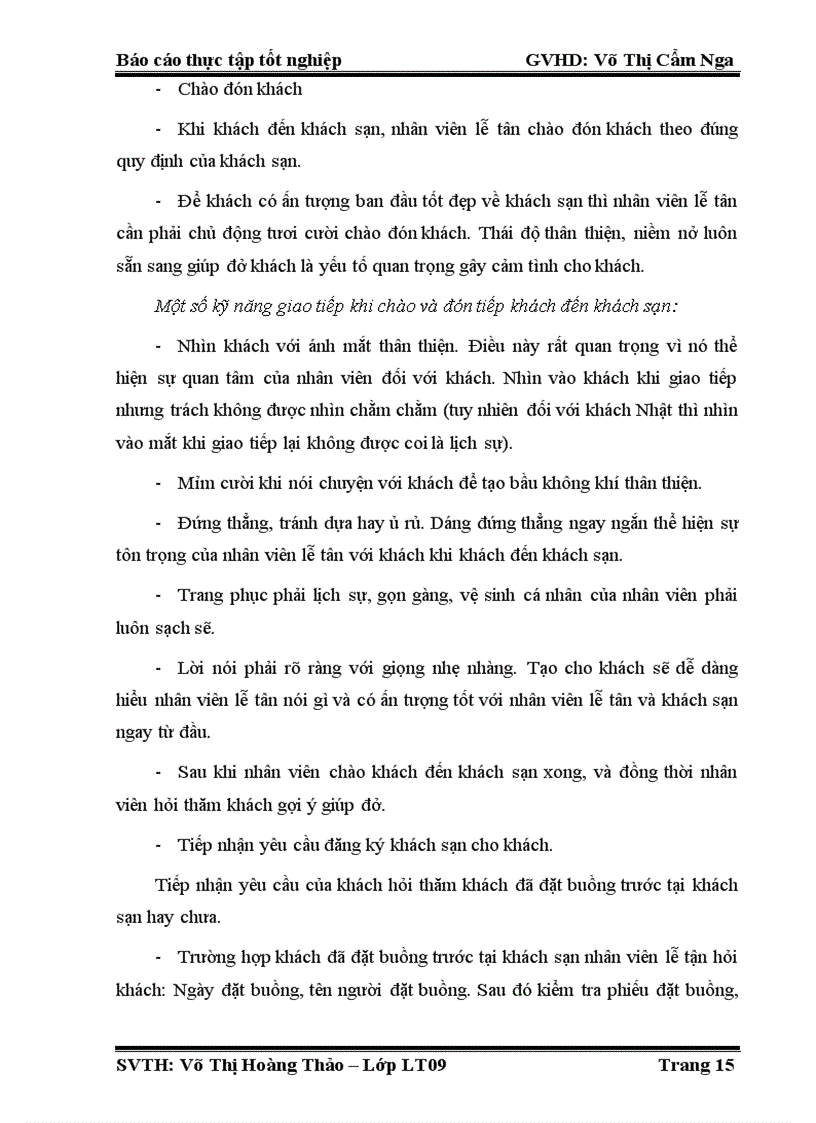 image for page Hoàn thiện quy trình đón tiếp và làm thủ tục nhận buồng cho khách lẻ tại khách sạn Thuận Anh đà nẵng