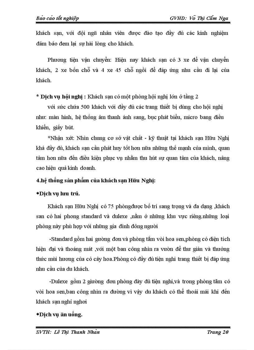 image for page Hoàn thiện quá trình phục vụ khách trong thời gian lưu trú tại khách sạn Hữu Nghị đà nẵng 1