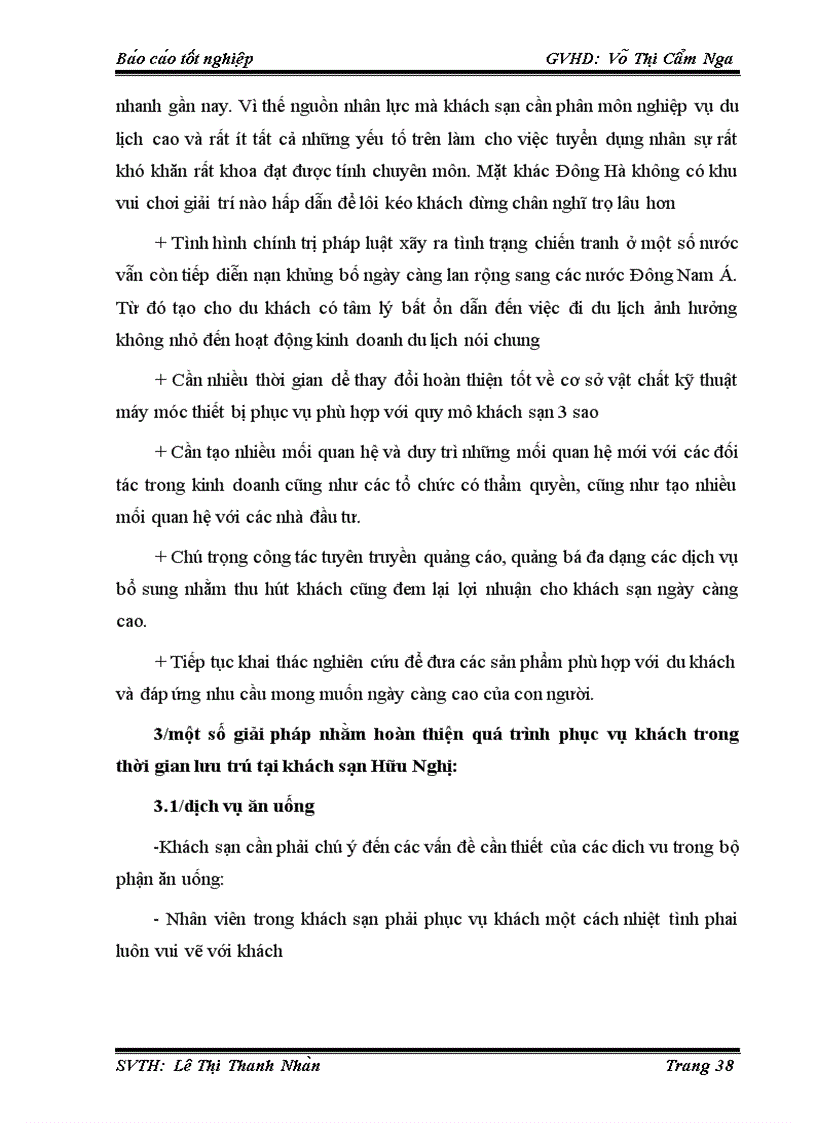 image for page Hoàn thiện quá trình phục vụ khách trong thời gian lưu trú tại khách sạn Hữu Nghị đà nẵng 1