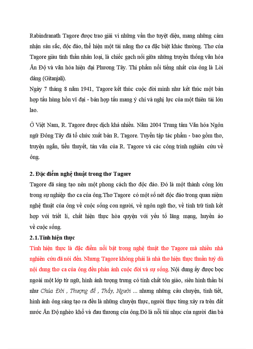 image for page Nghệ thuật trong thơ Tagore