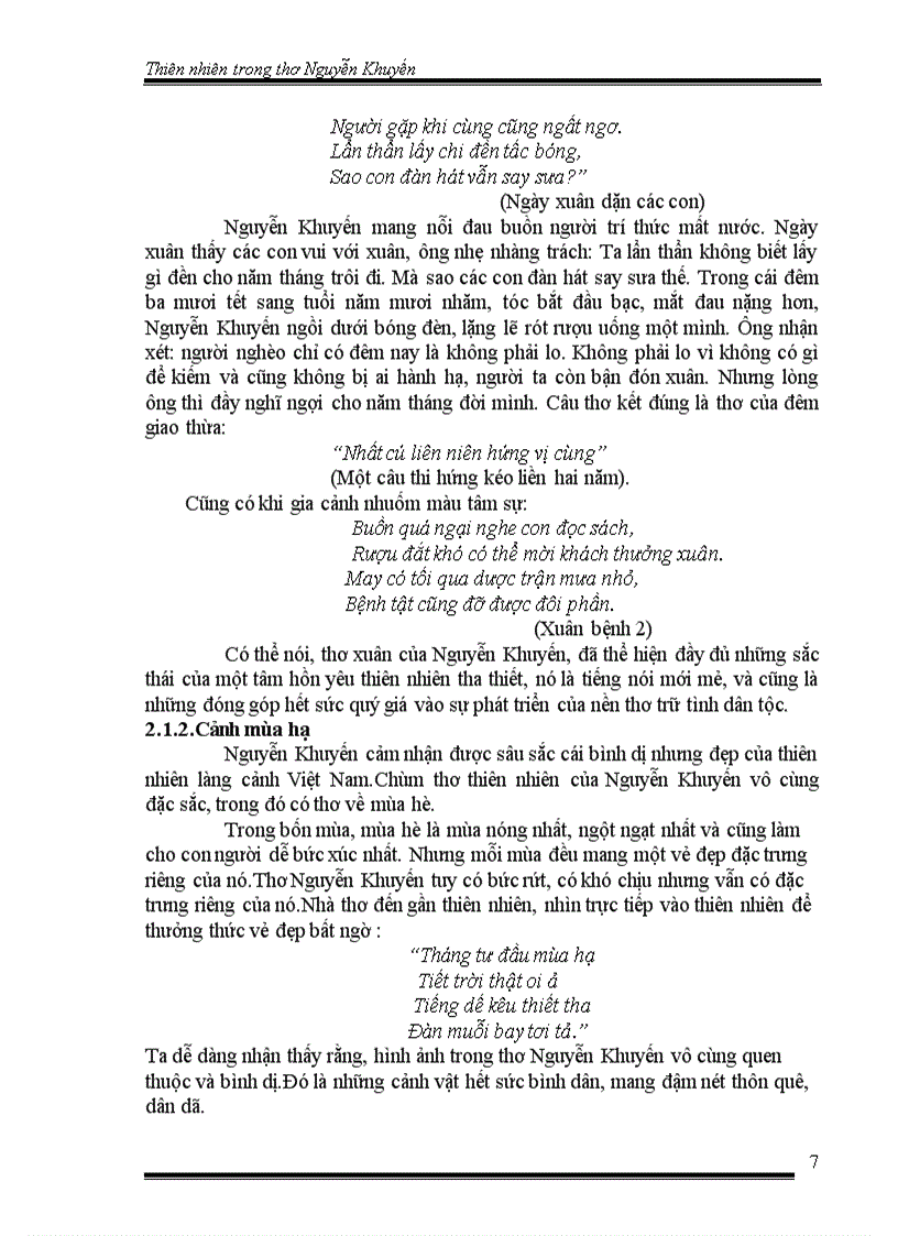 image for page Thiên nhiên trong thơ Nguyễn Khuyến