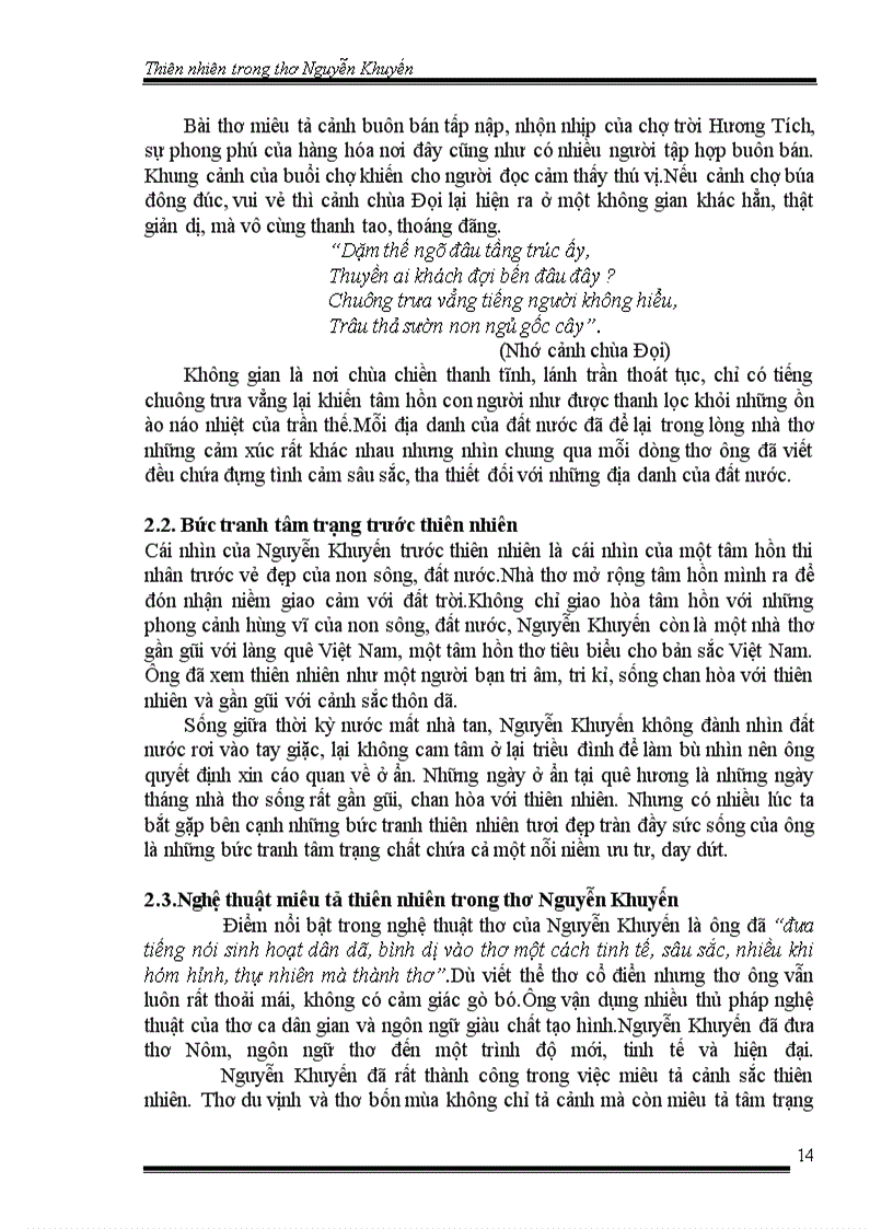 image for page Thiên nhiên trong thơ Nguyễn Khuyến