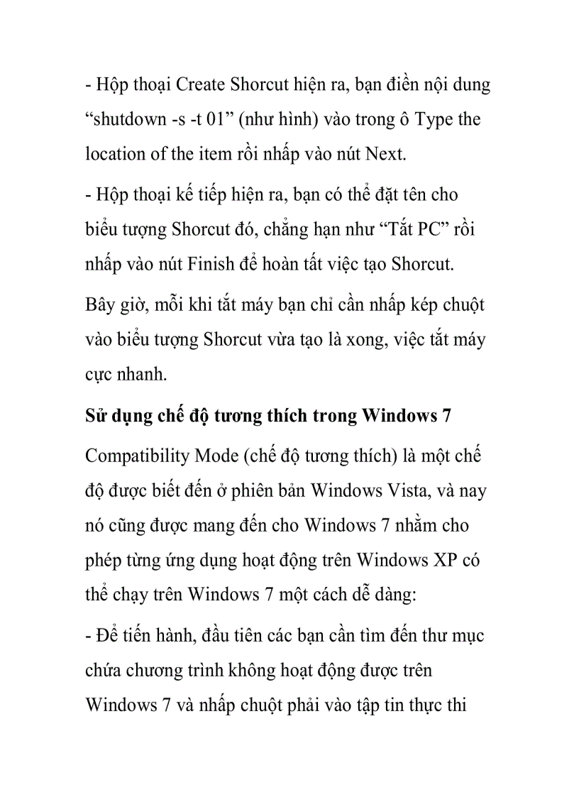 image for page Thủ thuật hay dành cho Windows 7