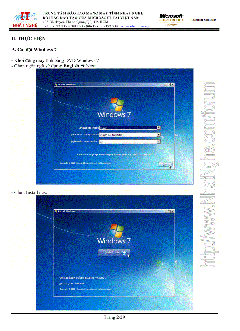 Windows 7 install migrate upgrade