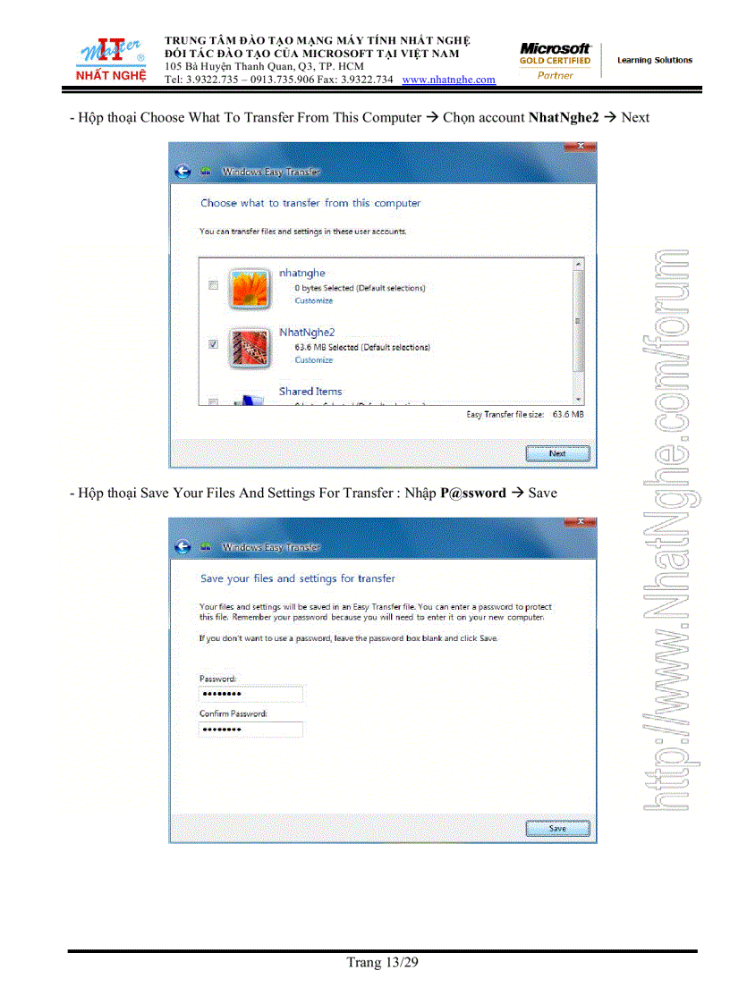 image for page Windows 7 install migrate upgrade