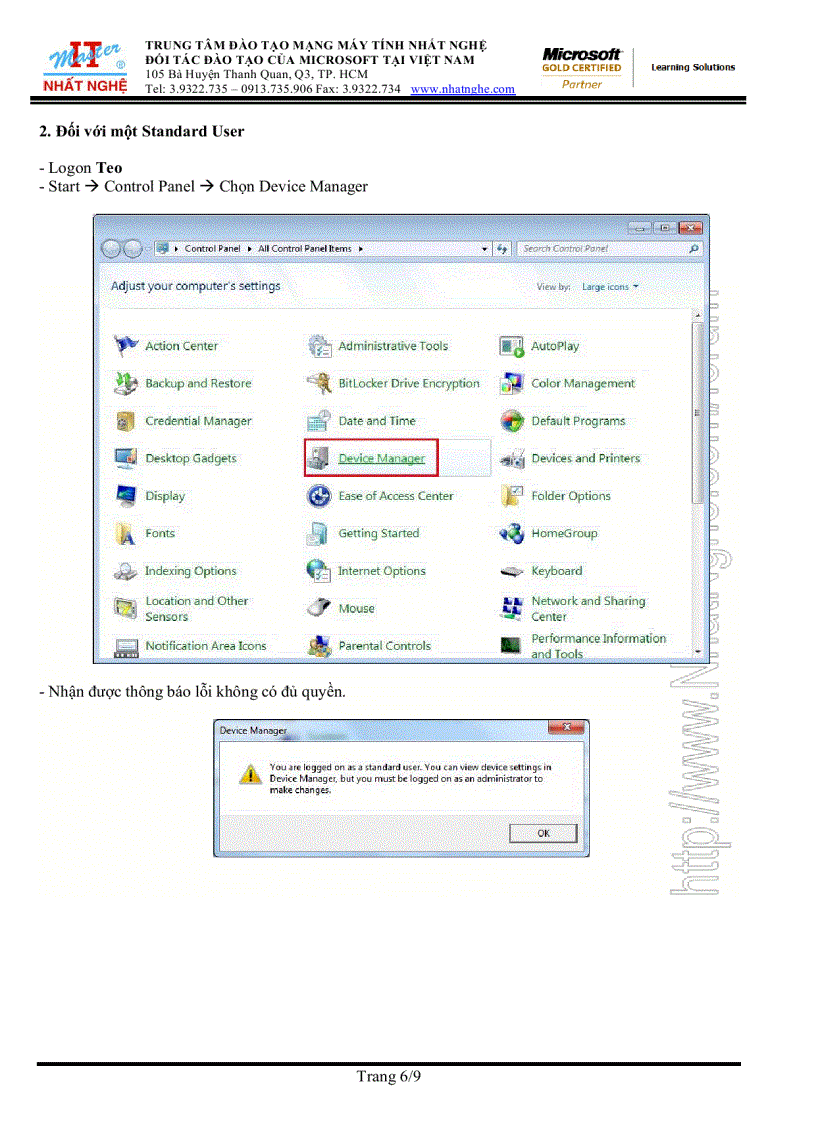 Windows 7 user account control