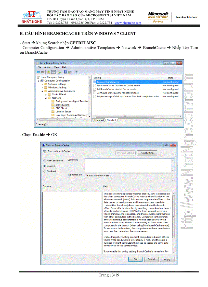 image for page Branchcache