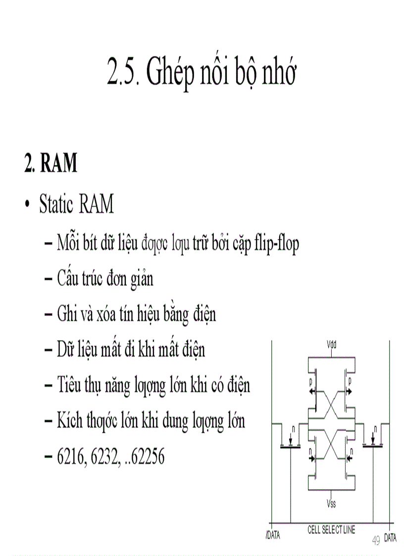 image for page Tổng quan về hệ vi xử lý