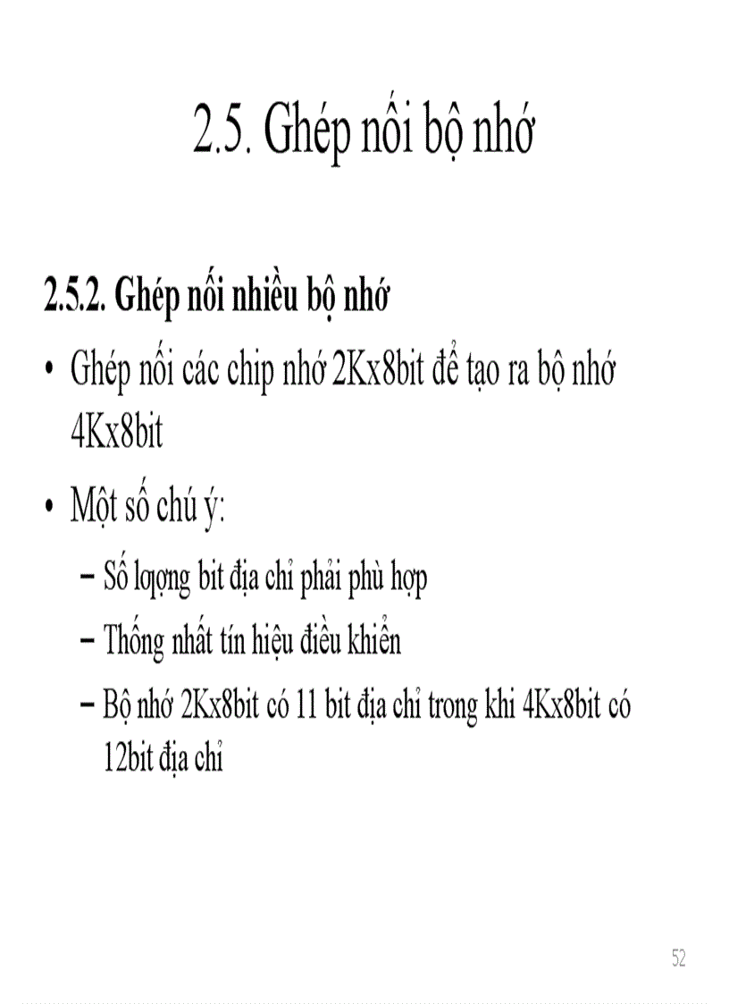 image for page Tổng quan về hệ vi xử lý