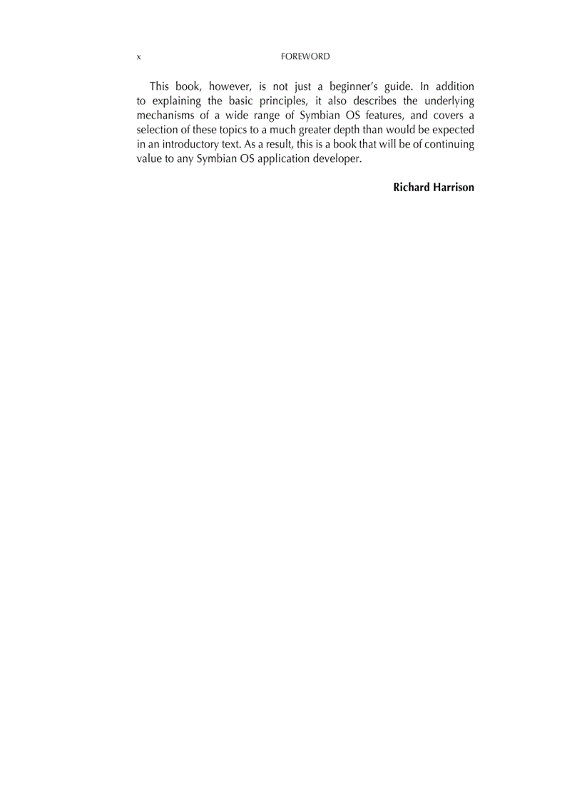 image for page Developing Software for Symbian OS