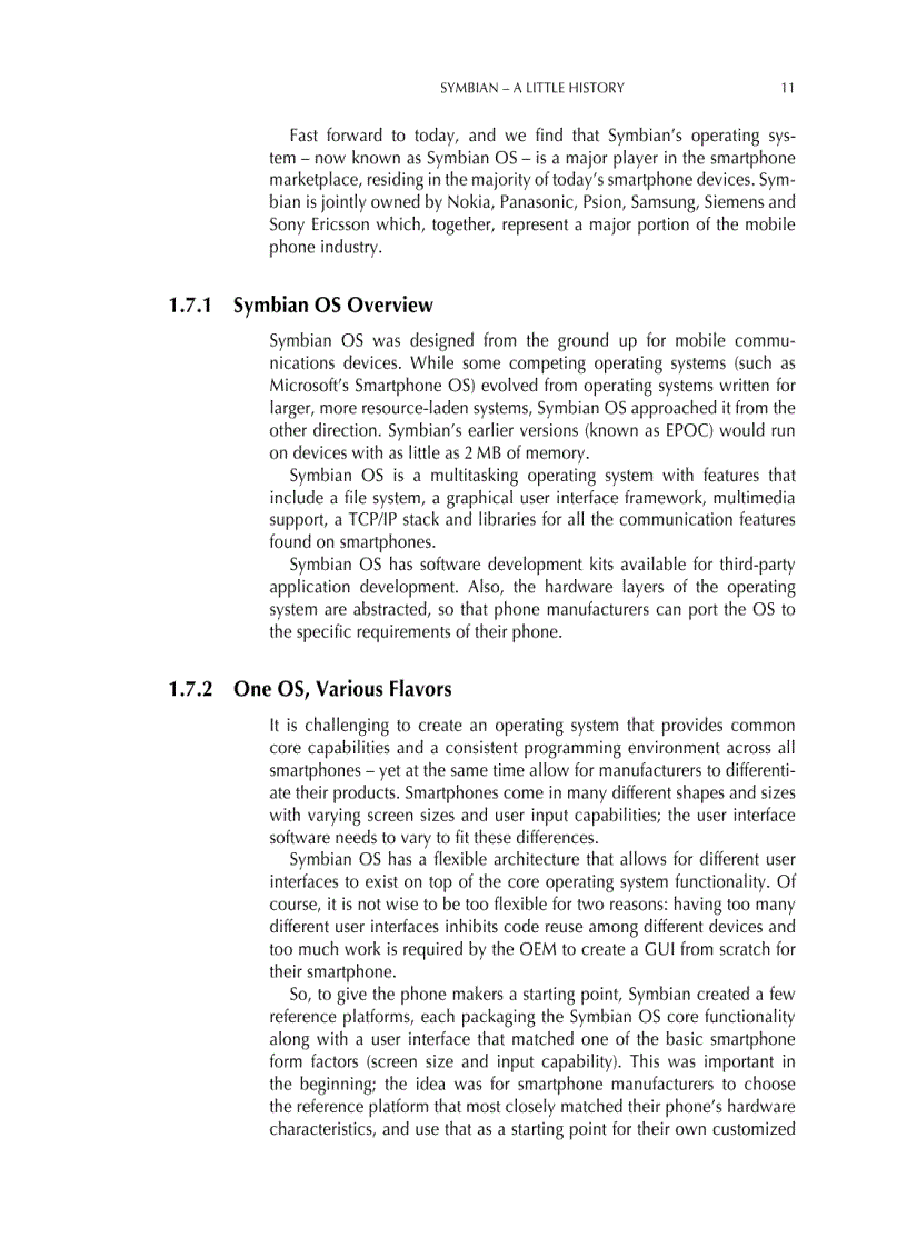 image for page Developing Software for Symbian OS