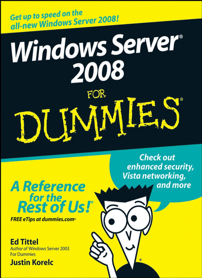 image for page Windows Server 2008 for Dummies