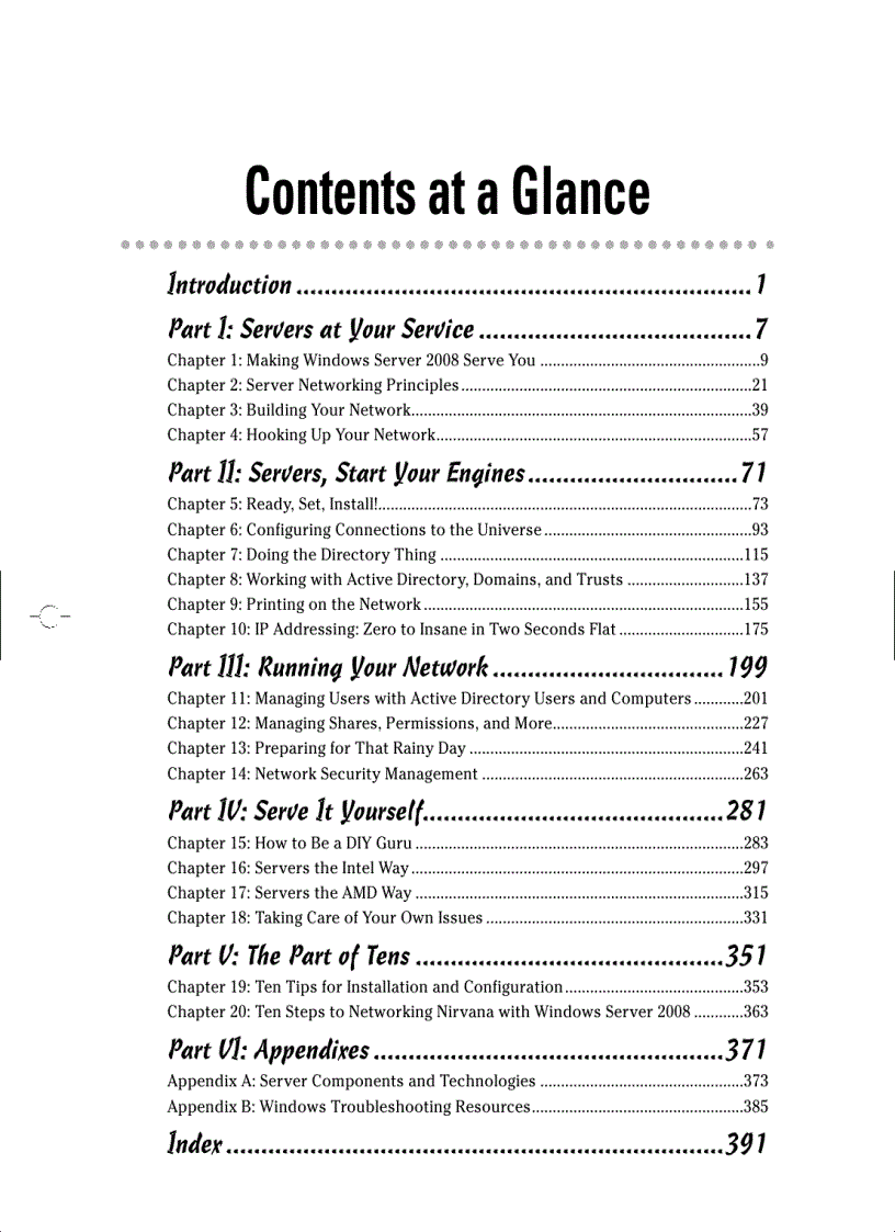 image for page Windows Server 2008 for Dummies