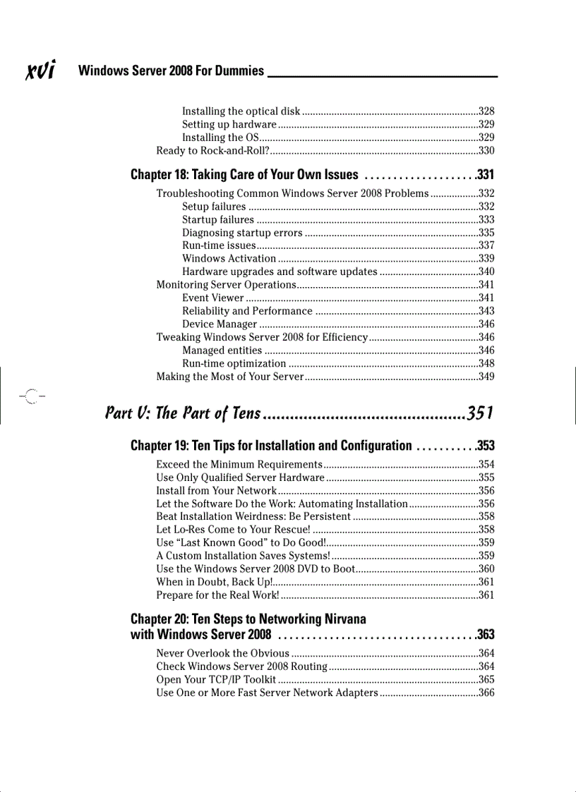 image for page Windows Server 2008 for Dummies