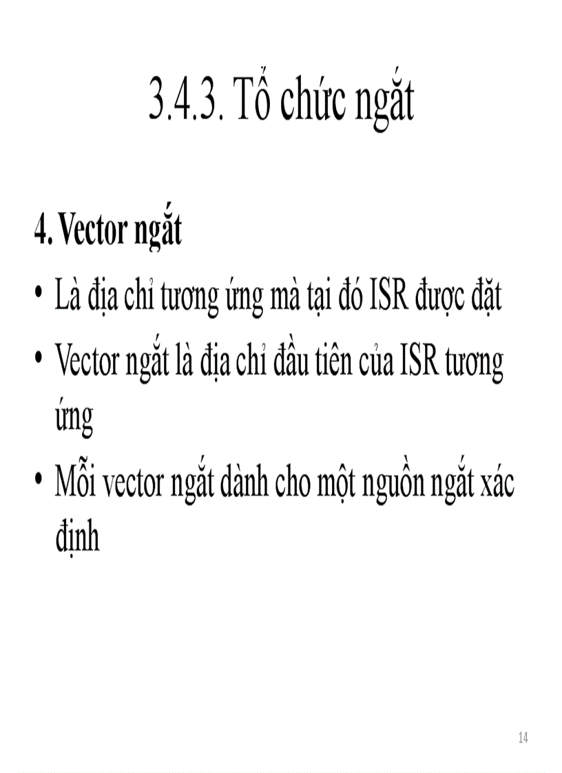 image for page Vấn đề về ngắt của Vi điều khiển