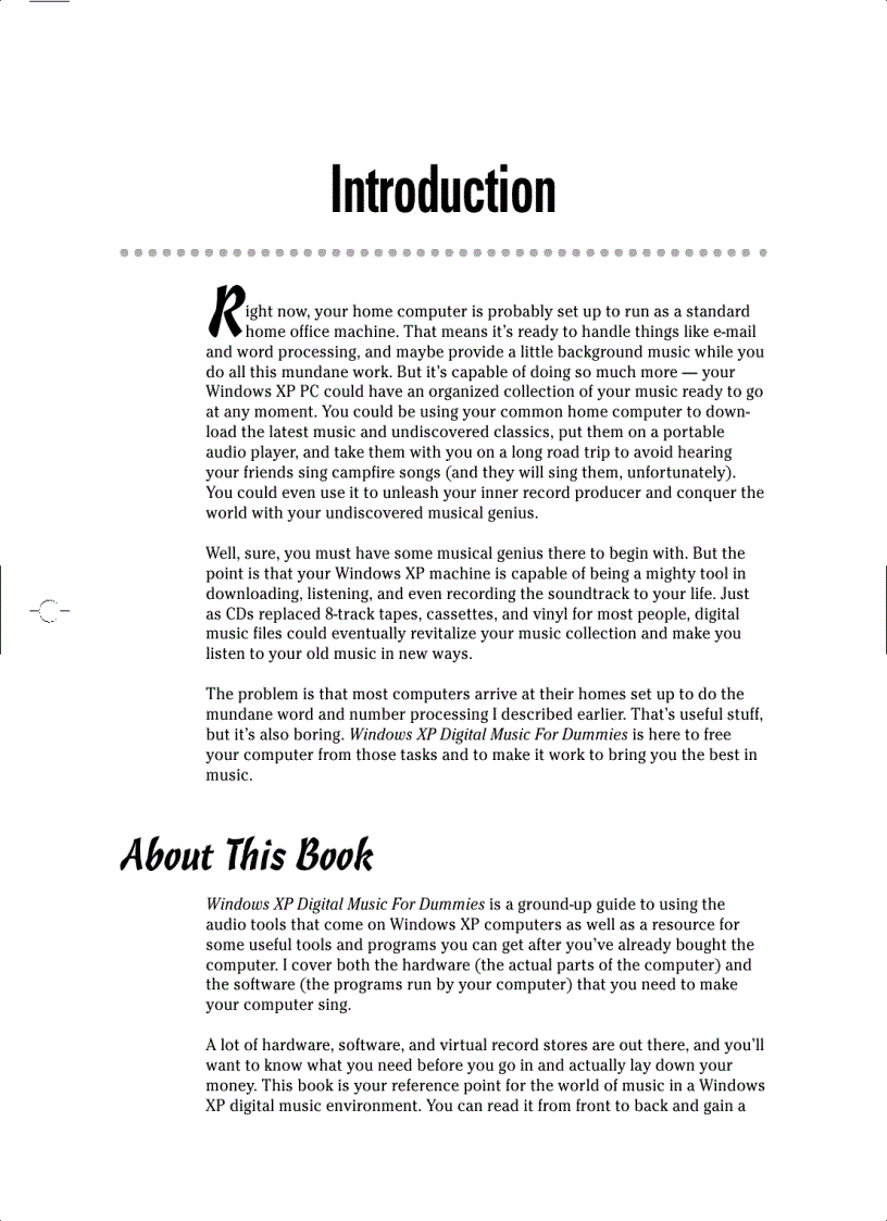 image for page Windows XP Digital Music for Dummies