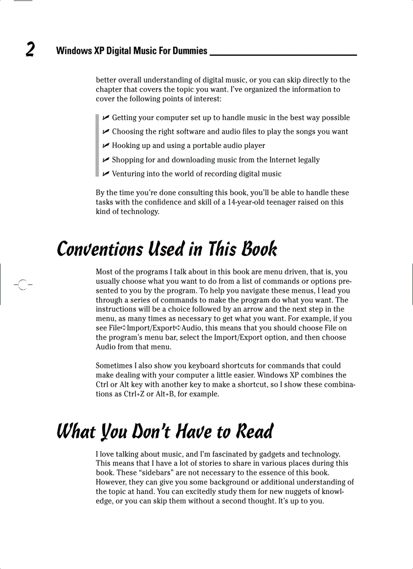 image for page Windows XP Digital Music for Dummies