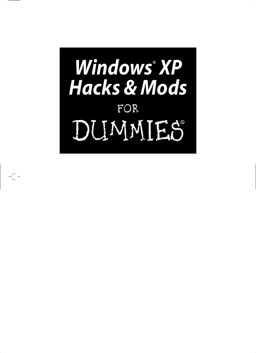 image for page Windows XP Hacks and Mods for Dummies