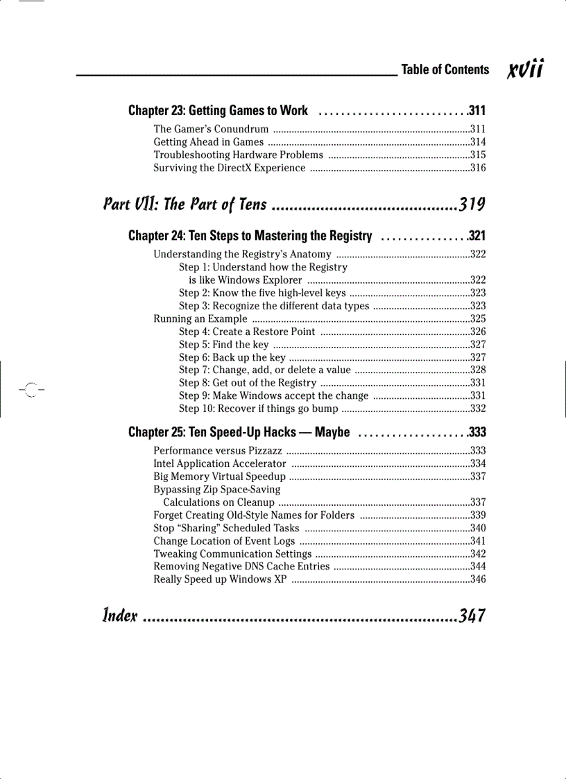 image for page Windows XP Hacks and Mods for Dummies