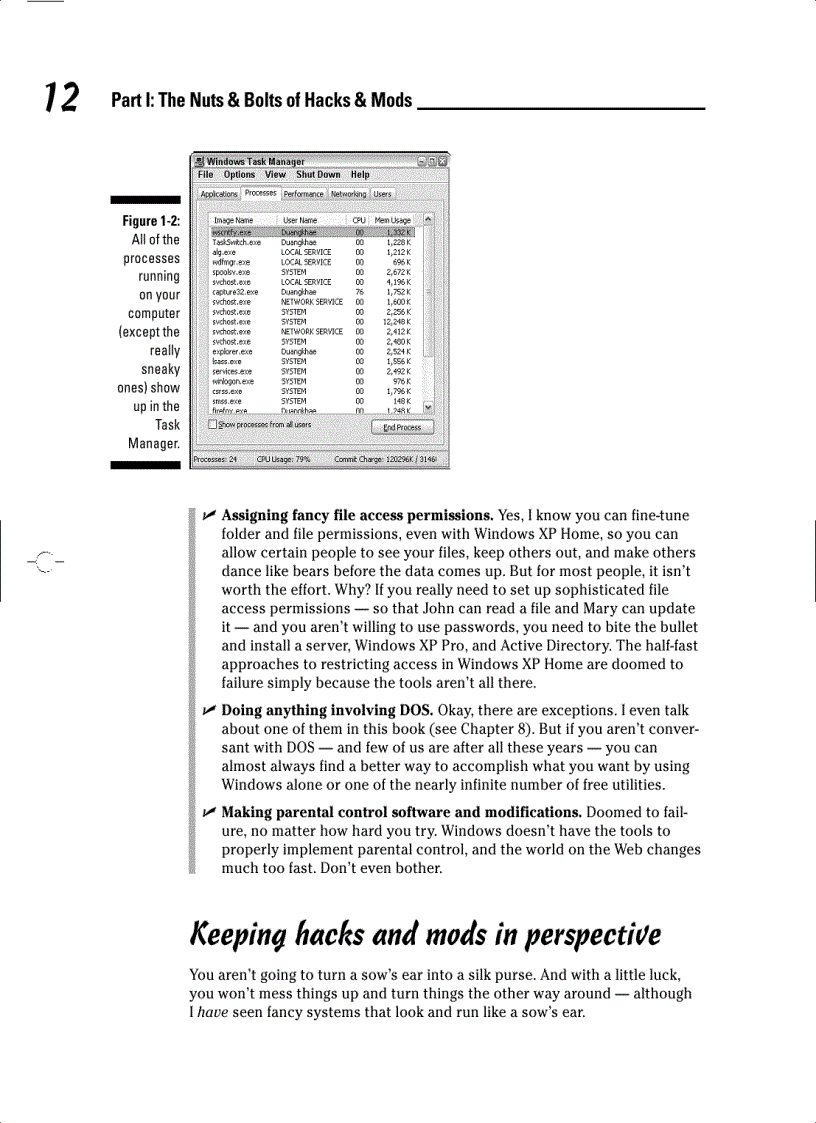 image for page Windows XP Hacks and Mods for Dummies
