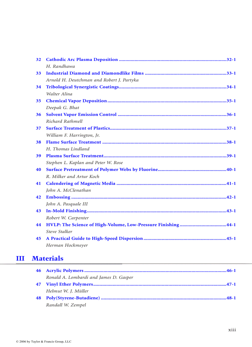 image for page Coatings Technology Handbook Episode 1 Part 1