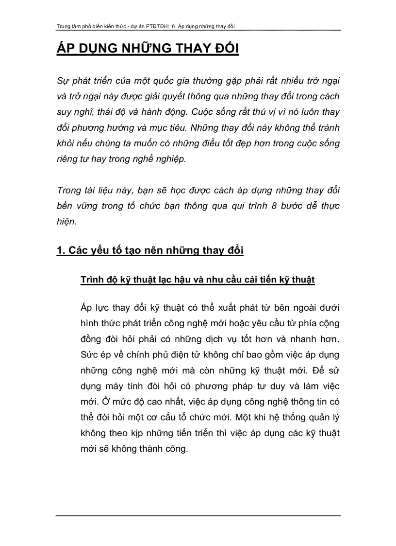 image for page Áp dụng những thay đổi