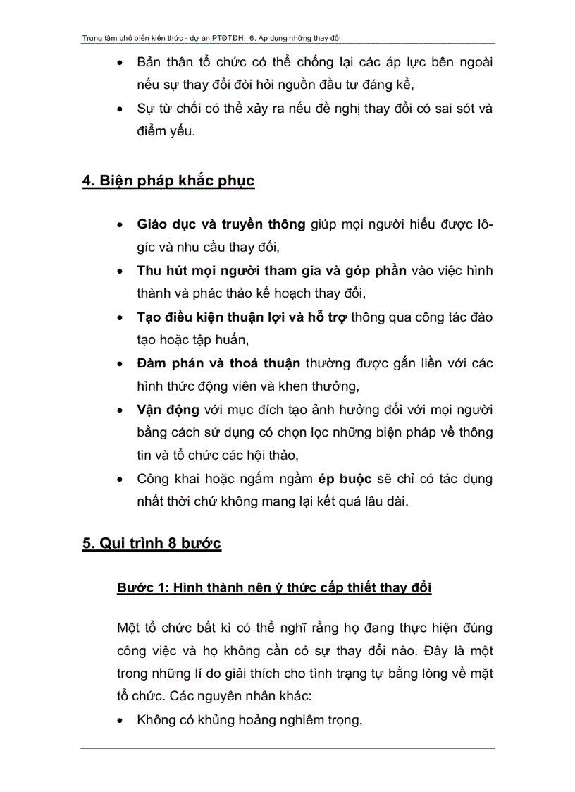 image for page Áp dụng những thay đổi