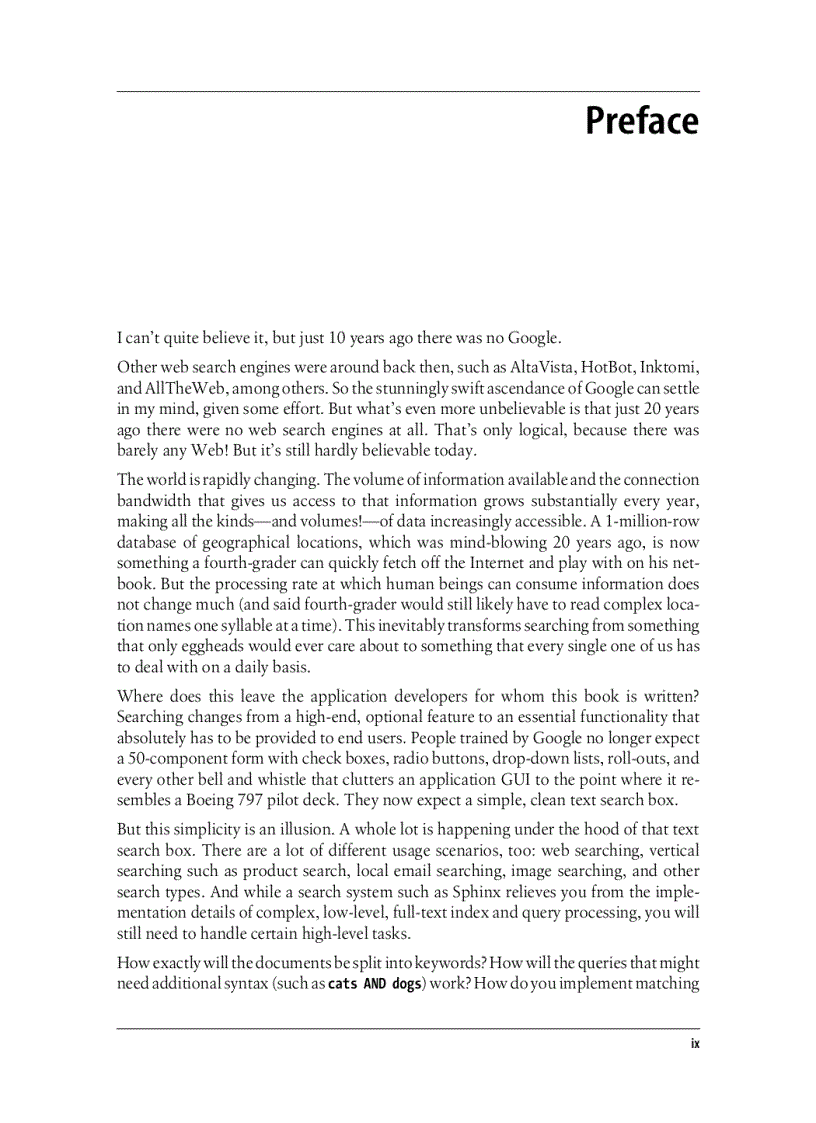 image for page Introduction to Search with Sphinx