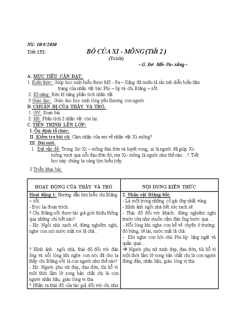 image for page Ngữ văn BỐ CỦA XI MÔNG