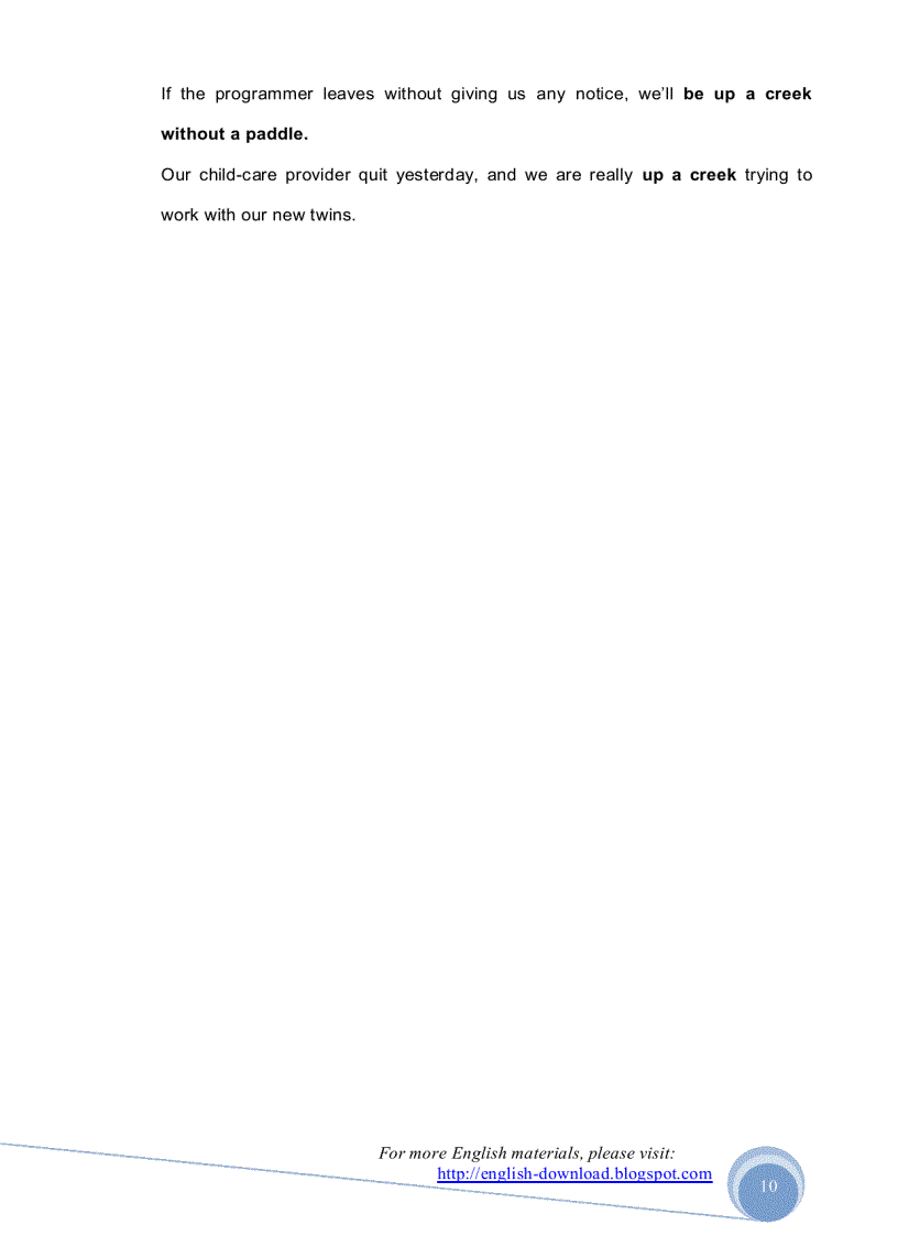 image for page Toeic Idioms