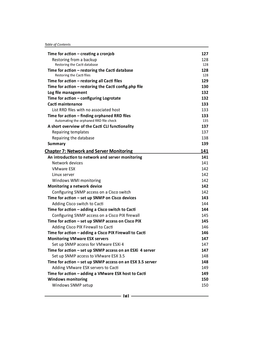 image for page Learn Cacti and design a robust Network Operations Center