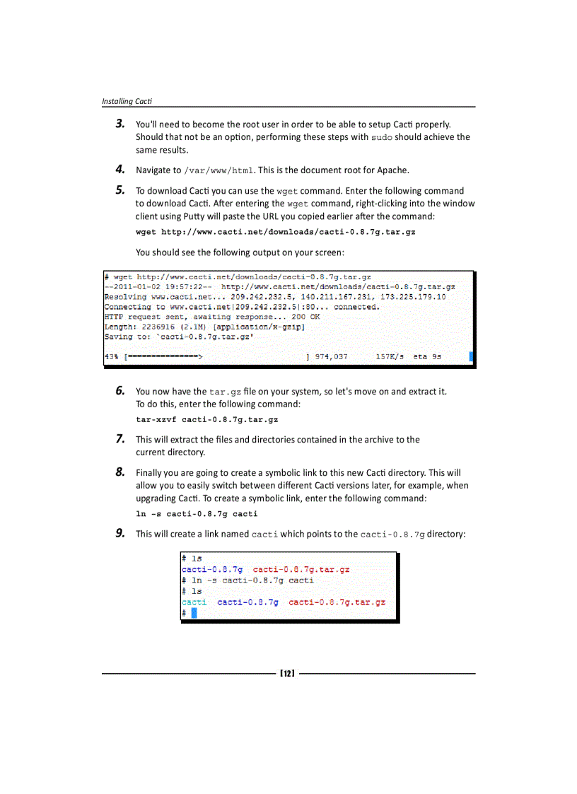 image for page Learn Cacti and design a robust Network Operations Center