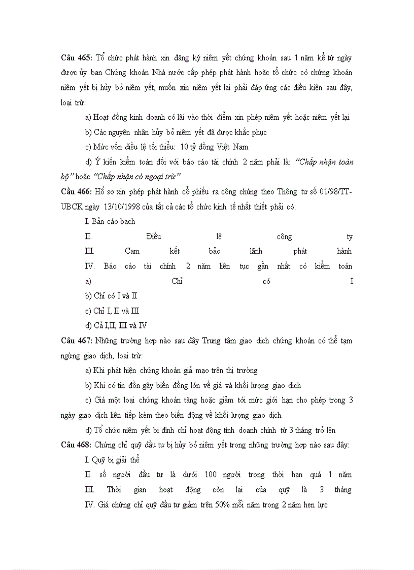 image for page 500 câu hỏi trắc nghiệm chứng khoán