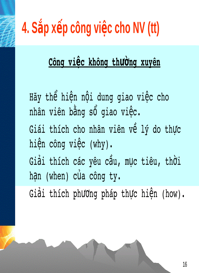 image for page Kỹ năng tổ chức công việc dành cho nhà quản trị