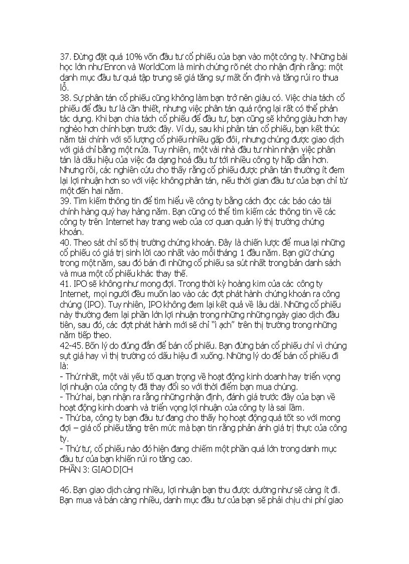 image for page Mua chứng khoán một cách khôn ngoan