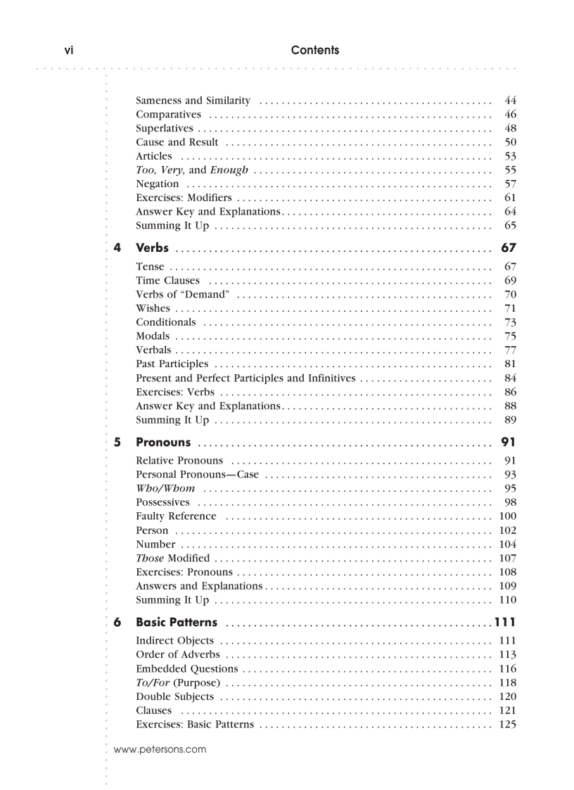 Peterson s master toefl writing skills part 1