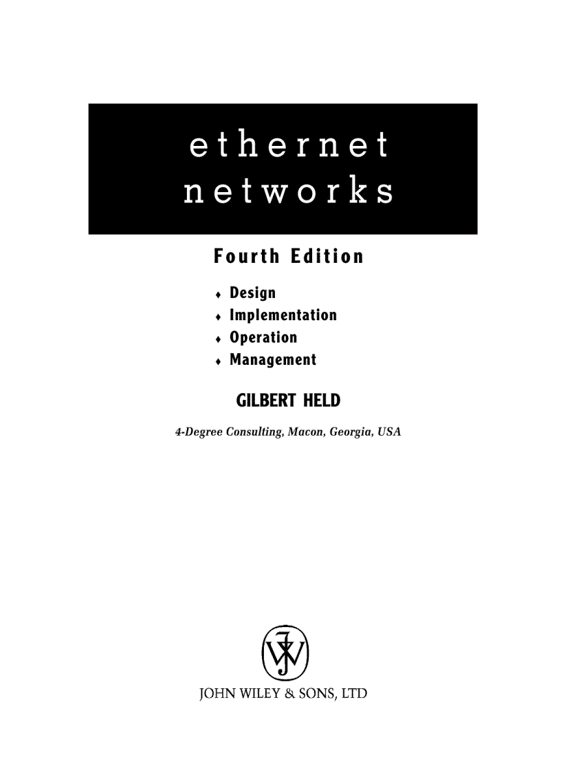 Ethernet network