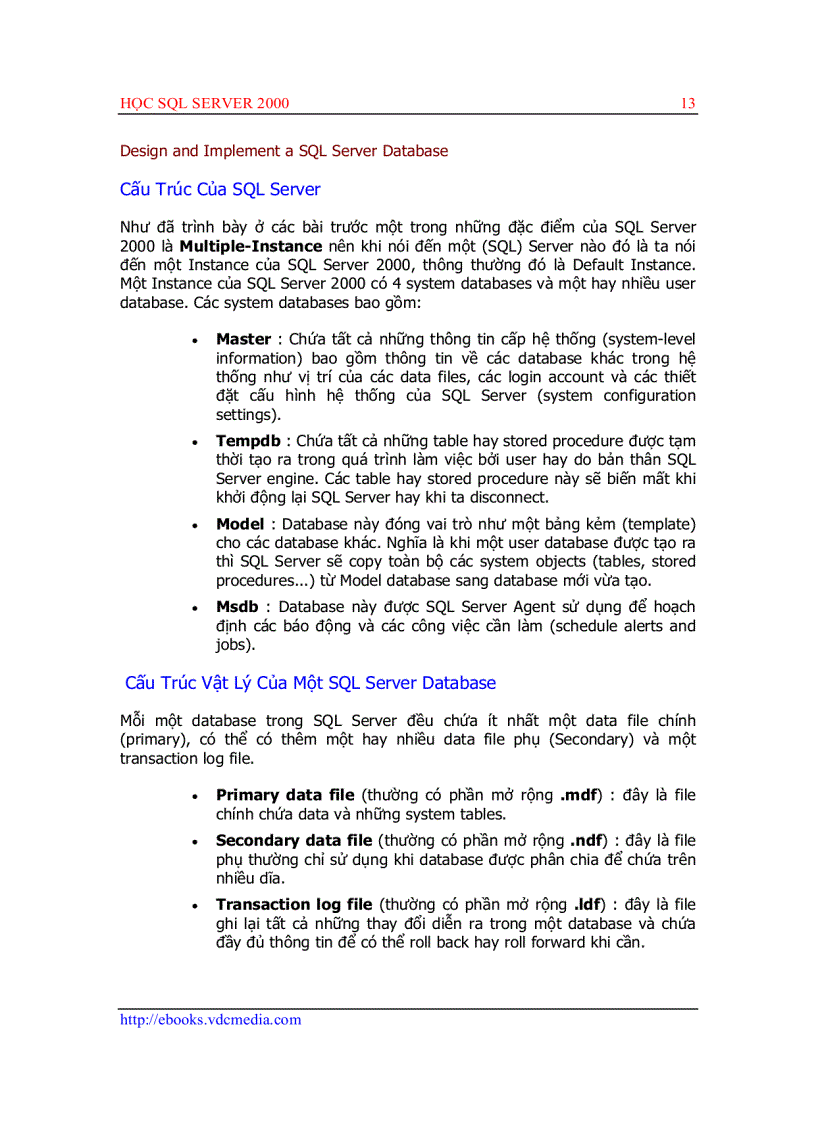 image for page Học sql server 2000