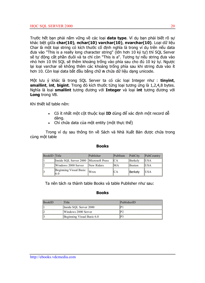 image for page Học sql server 2000