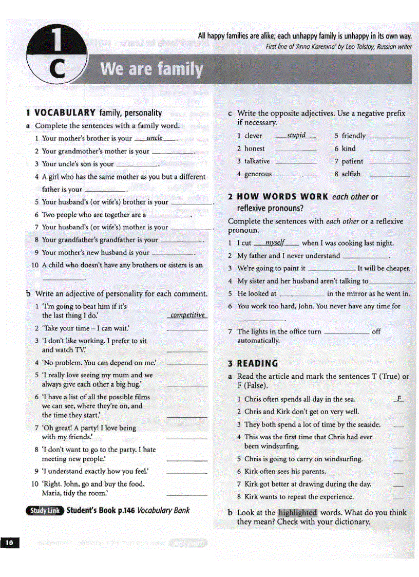 image for page New english file intermediate workbook part 1