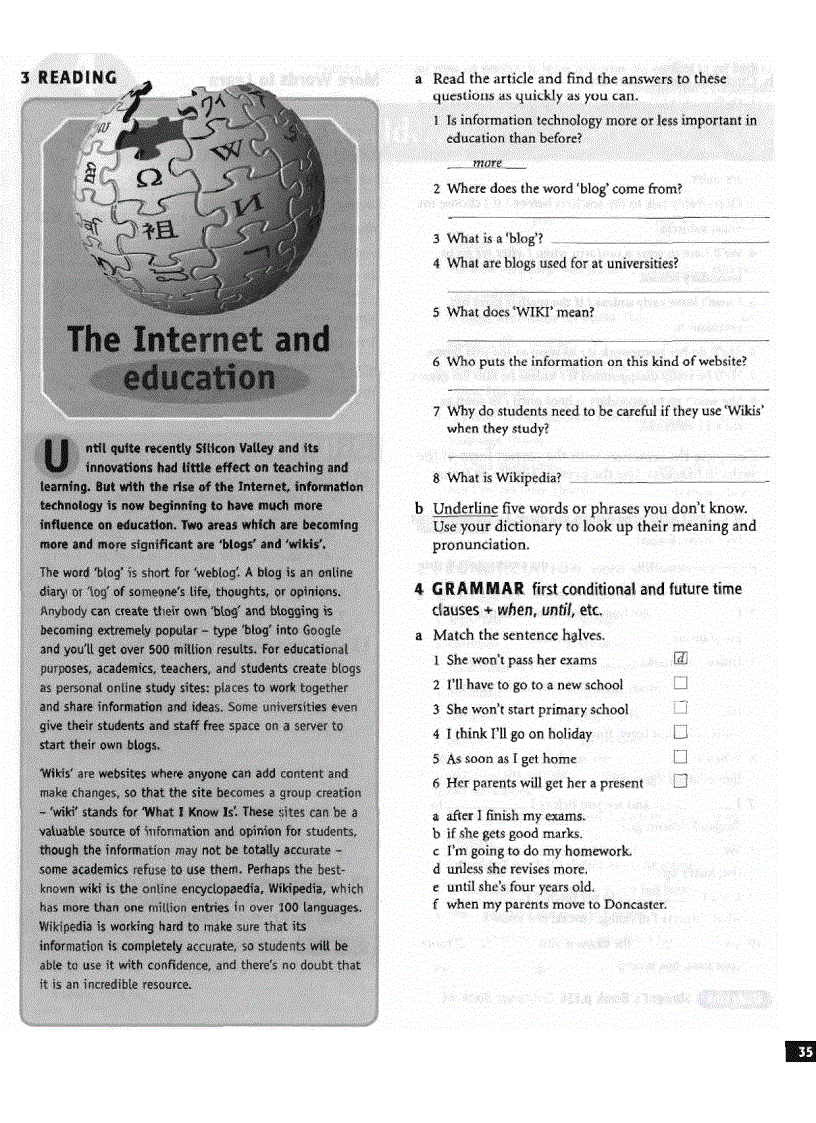 image for page New english file intermediate workbook part 4