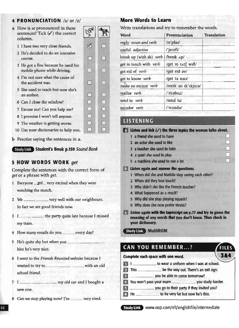 image for page New english file intermediate workbook part 5