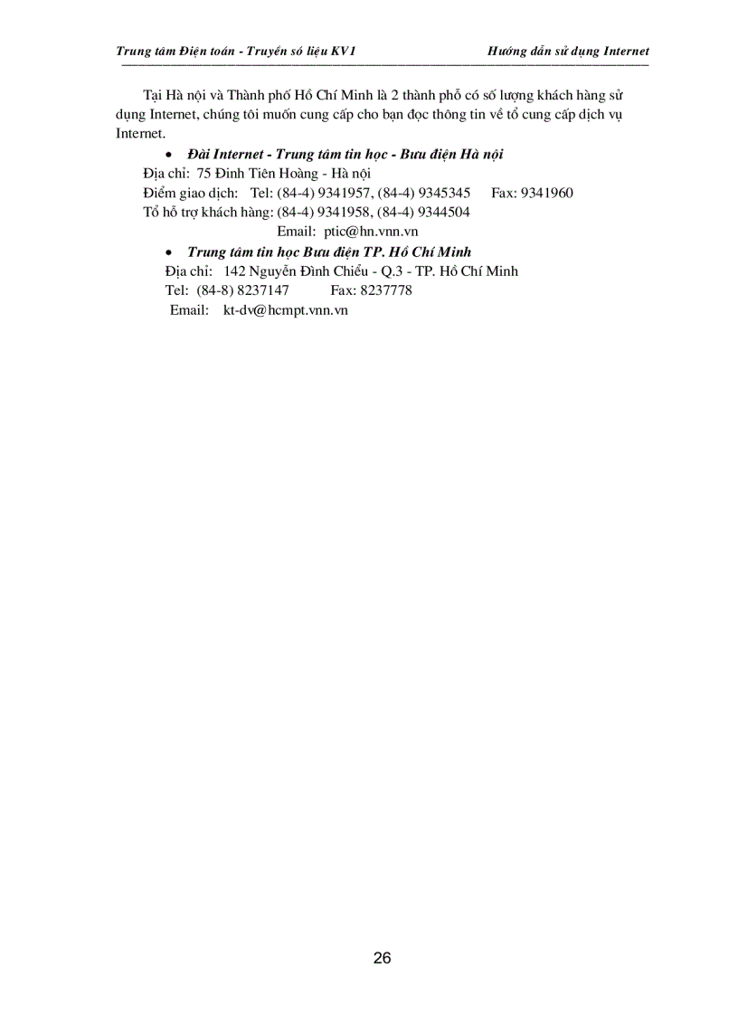 image for page Hướng dẫn sử dụng Internet 1