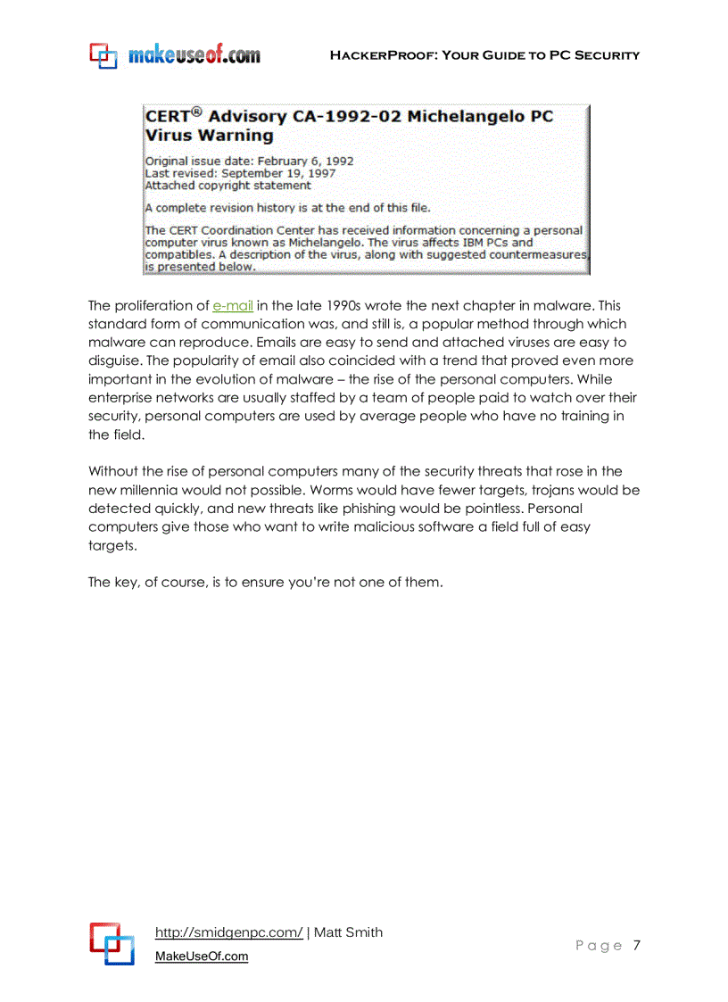 image for page HackerProof Your Guide to PC Security
