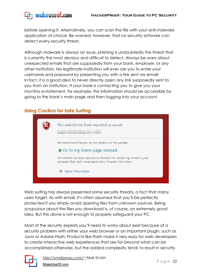 image for page HackerProof Your Guide to PC Security