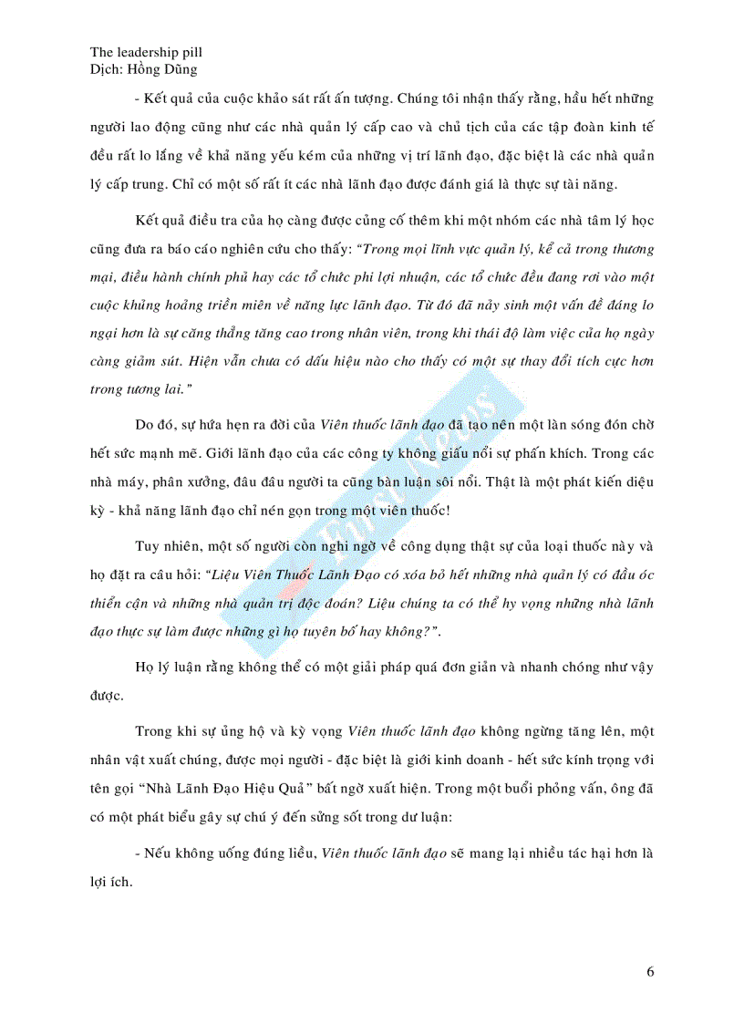 image for page Bí quyết của nhà lãnh đạo tài năng