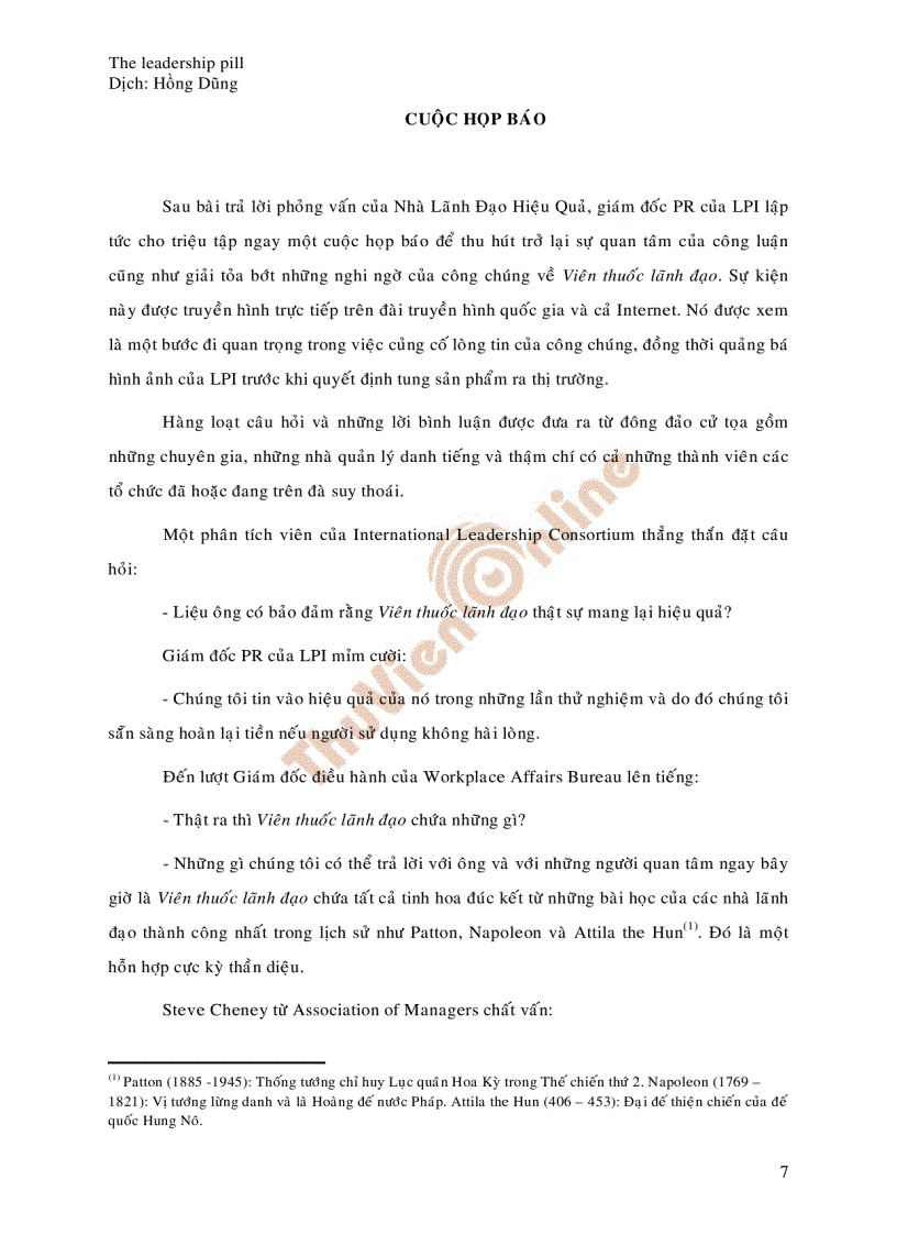 image for page Bí quyết của nhà lãnh đạo tài năng