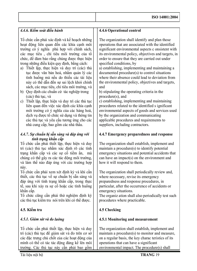 image for page ISO 14001 2004 Full English Vietnamese