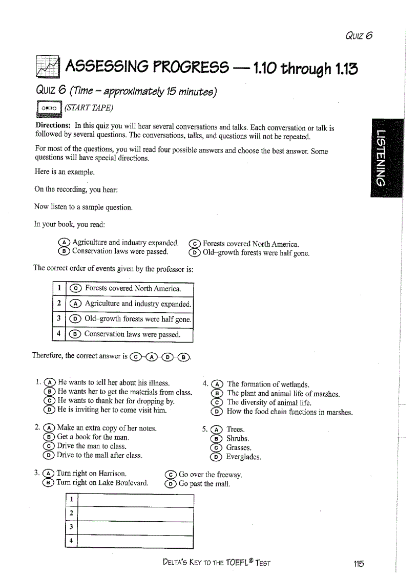 image for page Delta s key to the toefl test part 13