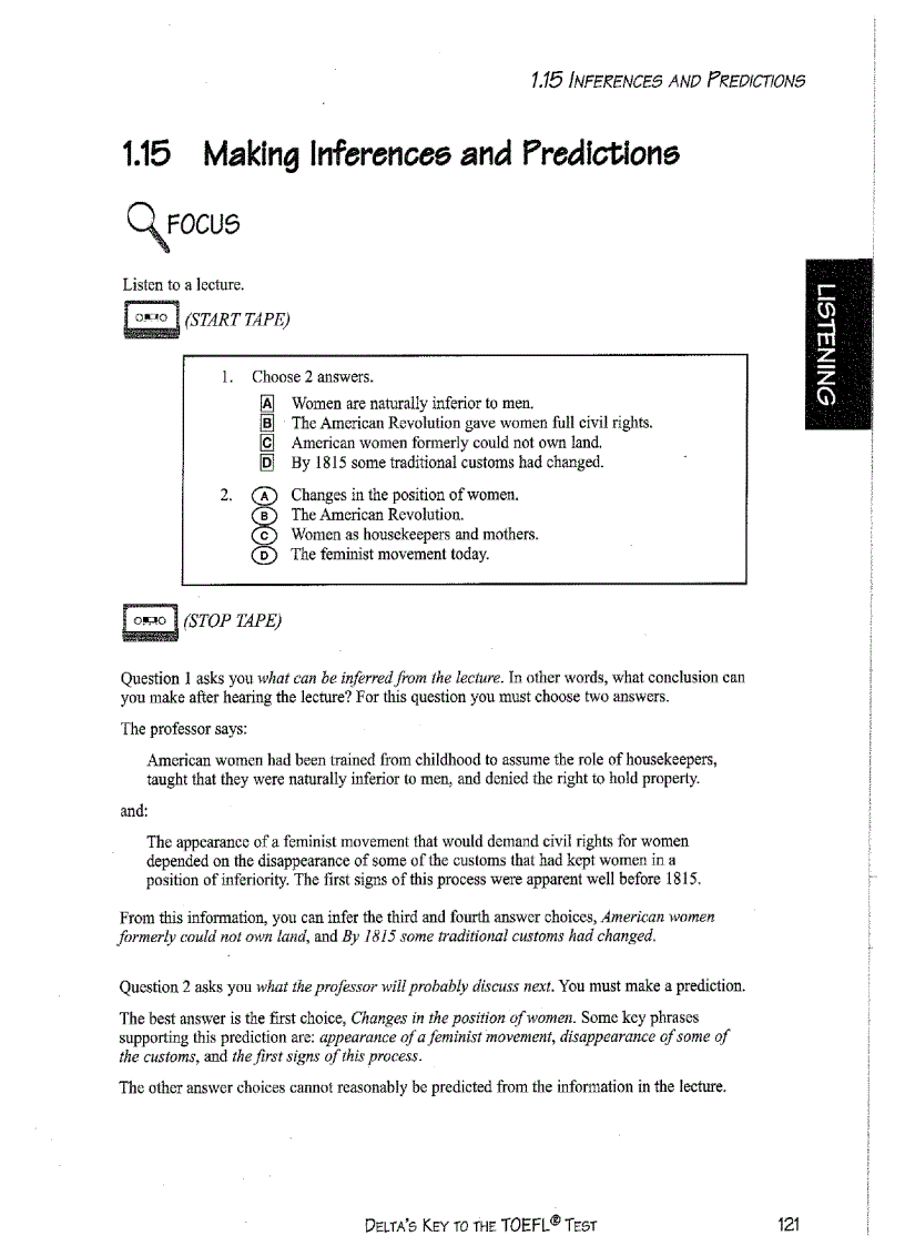 image for page Delta s key to the toefl test part 13
